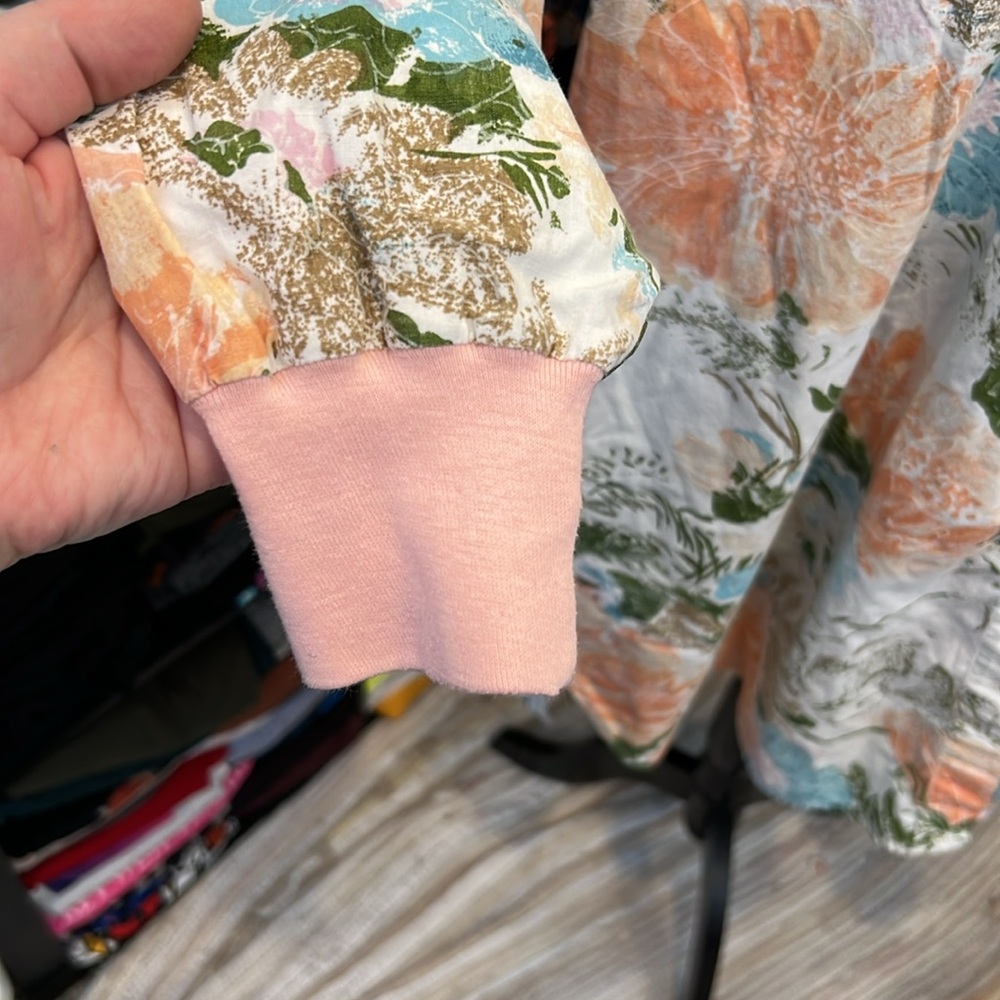 #348. 6/$32-Button down dress. Adini. Large - Picture 6 of 7